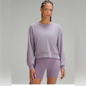 Lululemon oversized softstreme purple ash